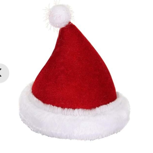 Mini Santa Costume Hat Headband - Picture 3 of 9